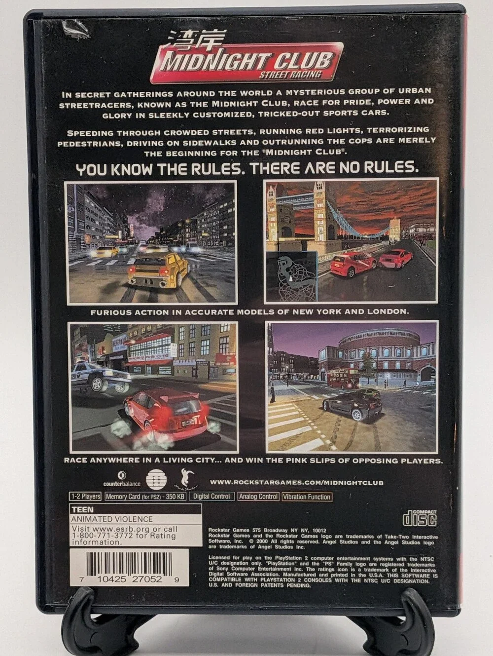 Sony PlayStation 2 Midnight Club: Street Racing